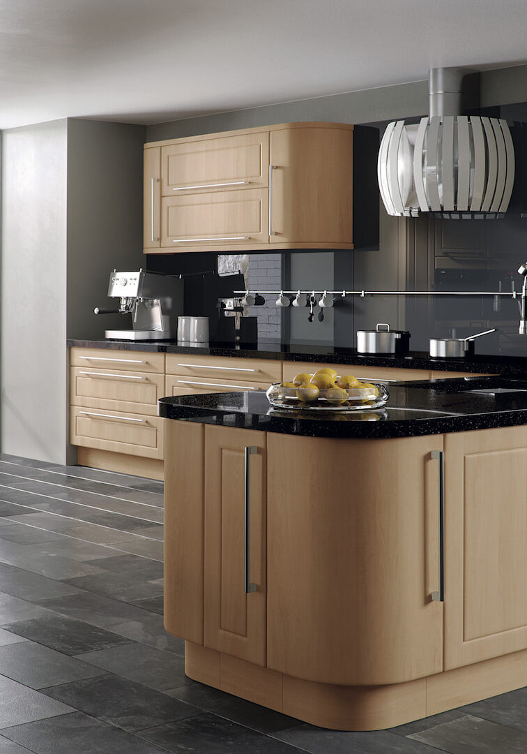 Canadian Maple Ashford Kitchen Doors